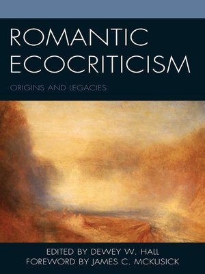 cover image of Romantic Ecocriticism